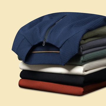 Moletom de Veludo Masculino de Outono e Inverno com Capuz